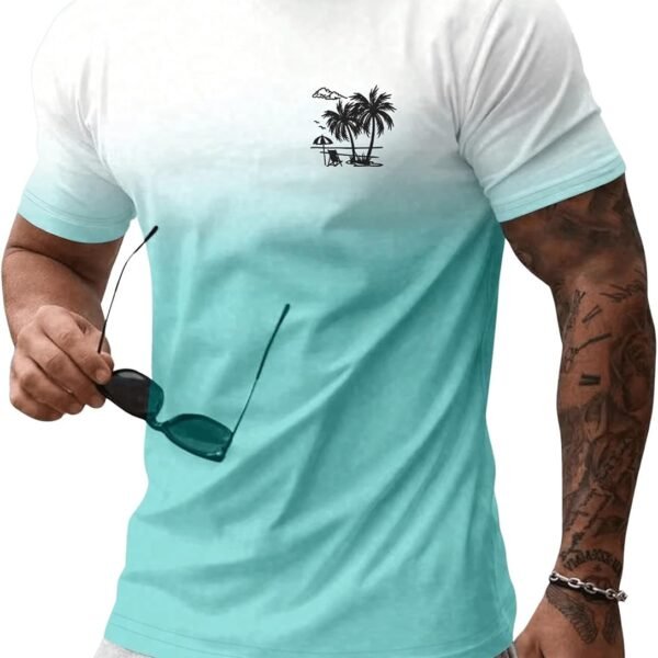Men's Graphic T-Shirt – Casual Summer Beach Vacation Tee