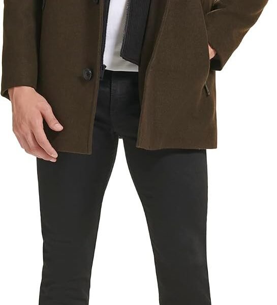 Men's Wool Top Coat