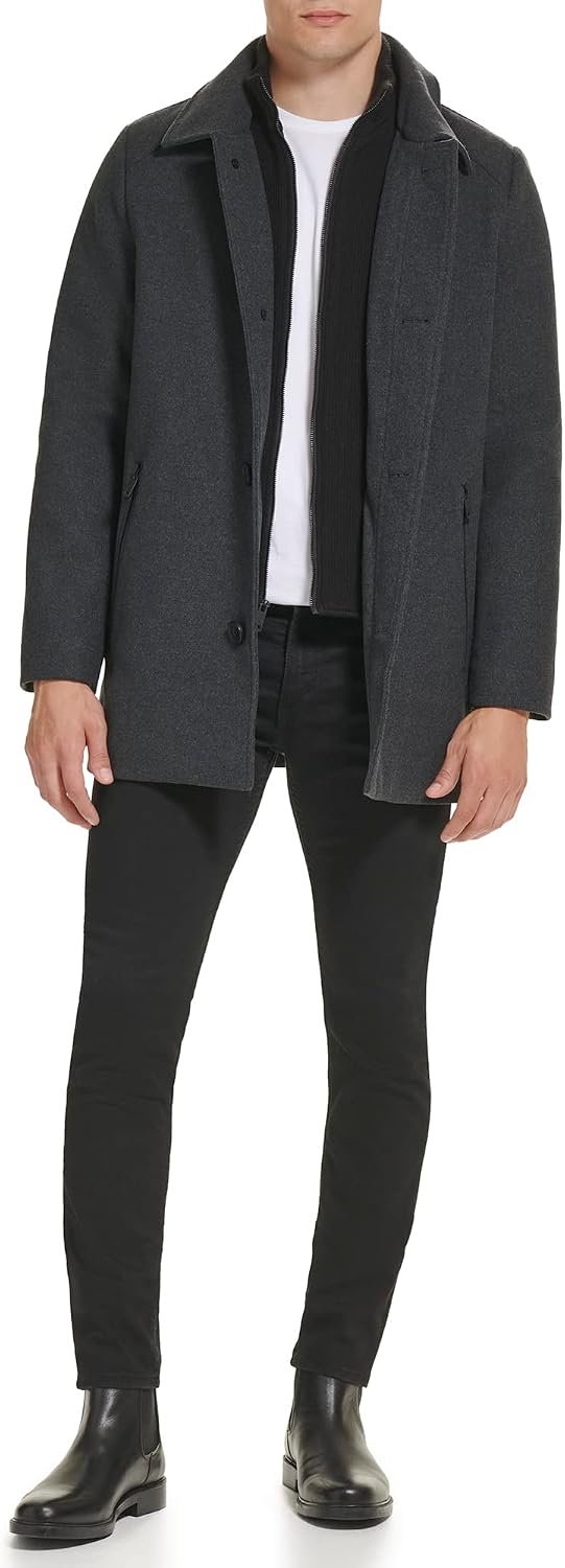 Men's Wool Top Coat