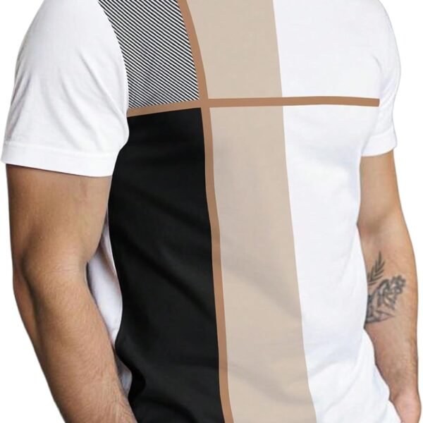 Men's Summer Casual Printed Short-Sleeve T-Shirt