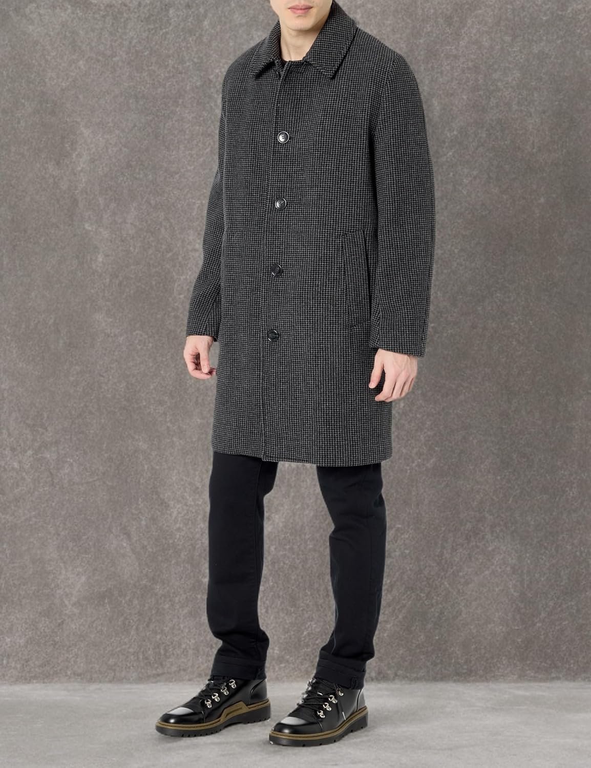 Men's Wool Coat-Mid and Full Length - Image 2