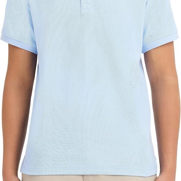 Men's Uniform Short Sleeve Stretch Pique Polo